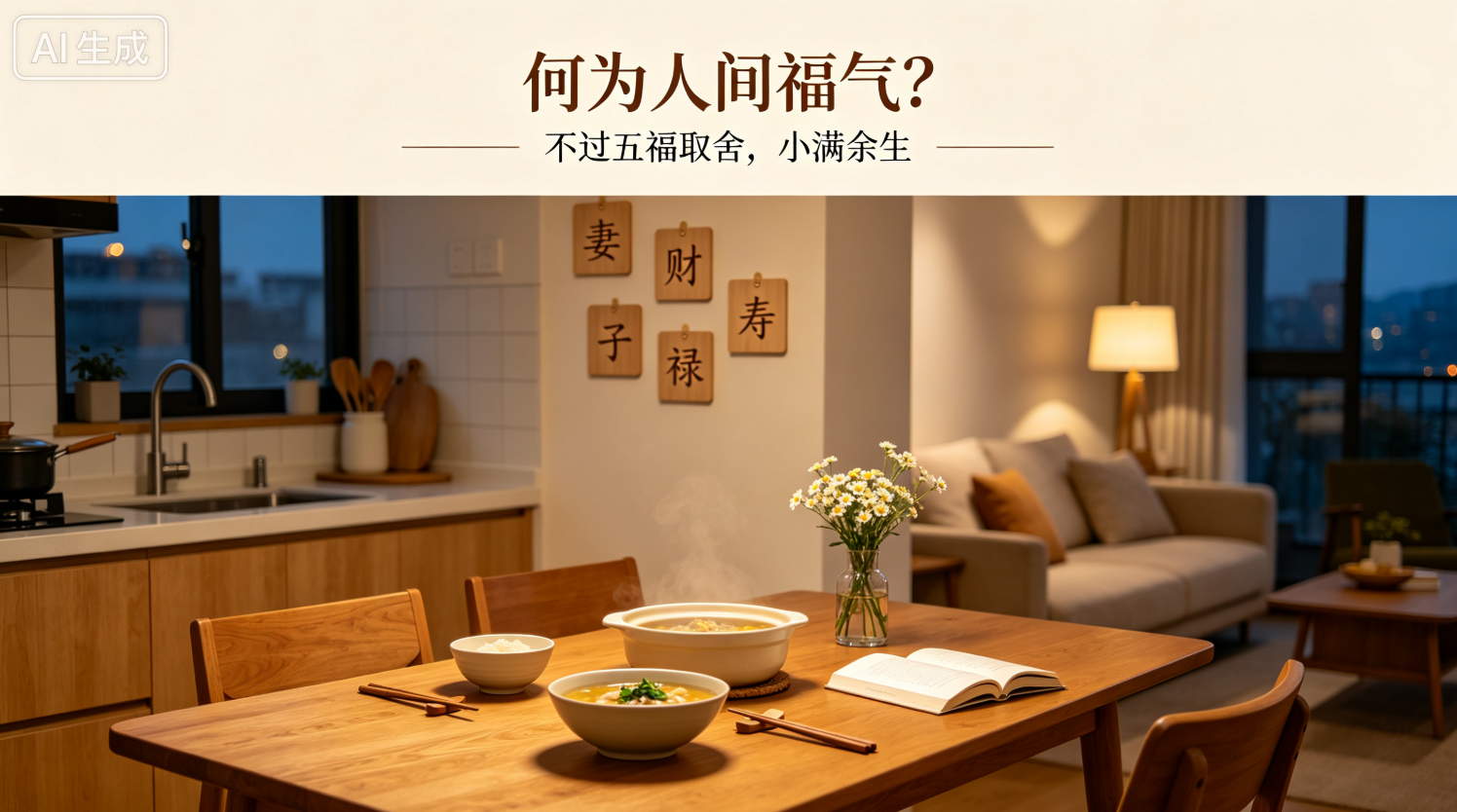 何为人间福气？不过五福取舍，小满余生